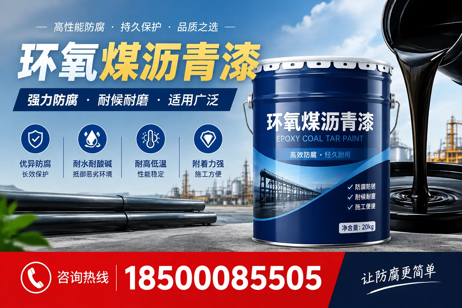 环氧煤沥青漆在不同气候条件下的表现分析，固原适用性