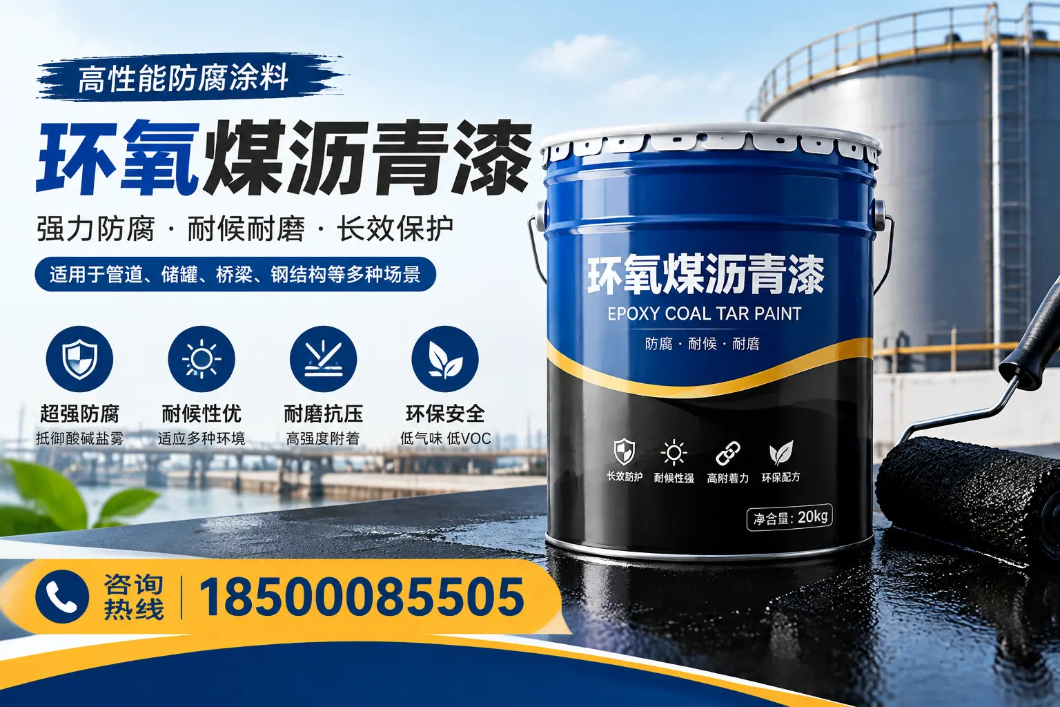 环氧煤沥青漆的施工步骤详解，固原装修必备知识